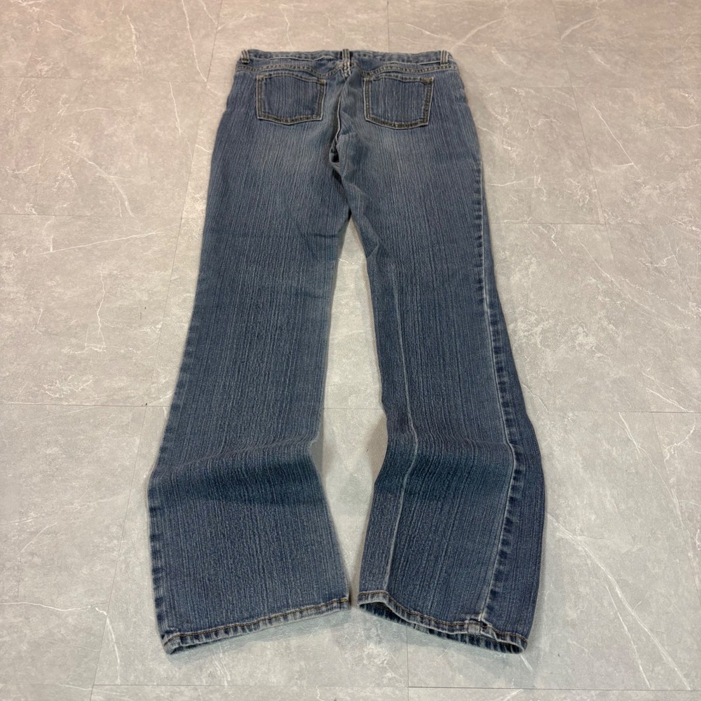 Old Navy Womens 16 Regular Bootcut Jeans Medium Wash Blue Denim Standard 3372